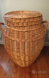 Cesta in vimini antica