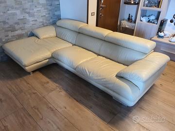 DIVANO in vera pelle bege  !!!!