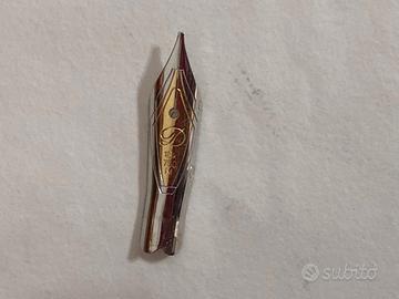 Pennino stilografico dupont.?? bicolore oro 18k 75