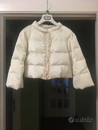 Piumino corto per abito da sposa