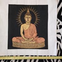 buddha tempera su tela