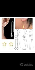 Orecchini oro come in foto