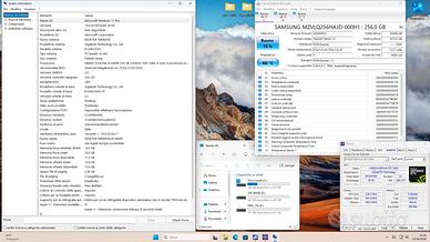 PC con CPU inel, 16Gb DDr4, M.2 256Gb ed altro.