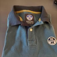 polo north sails uomo taglia M cotone 