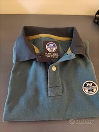 polo north sails uomo taglia M cotone 