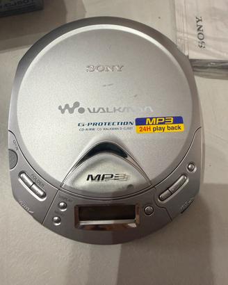 Sony CD Walkmam D-CJ501 mp3 vintage