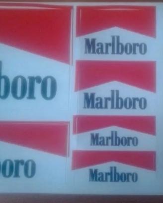 cartella adesivi Marlboro