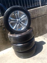 4 cerchi in lega Nissan Qashqai + gomme estive