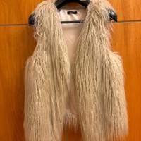 Giacca gilet MONNALISA ecofur NUOVO taglia S