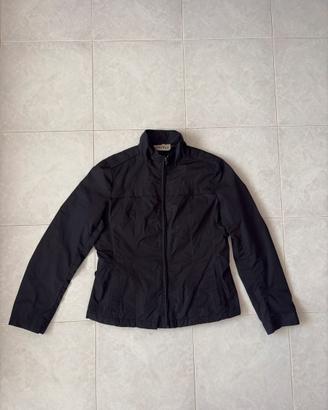 Giacca leggera nera Hello Kiss