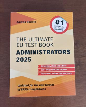 Libro EPSO Ultimate EU test book 2025