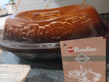 teglia da forno in terracotta