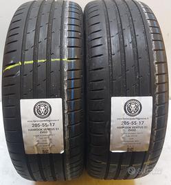2 GOMME 205 55 17 HANKOOK A54571