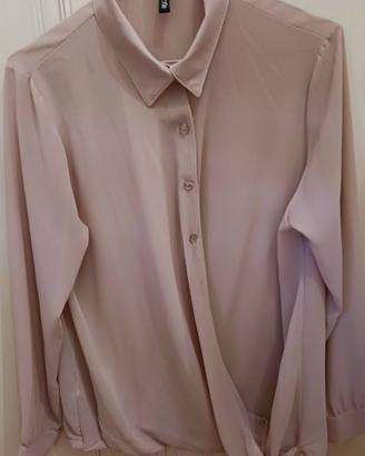 Camicia rosa donna tg. unica