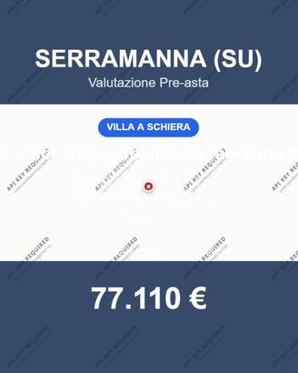 Immobile in asta di 213 m² a Serramanna