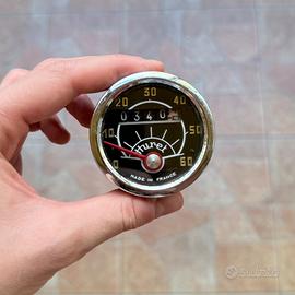 Contachilometri Huret vintage Made in France 0–60