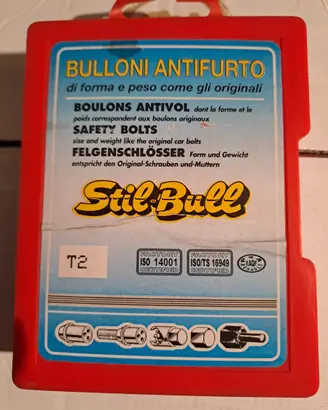 Bulloni antifurto per ruote auto Farad Stil-BullT2