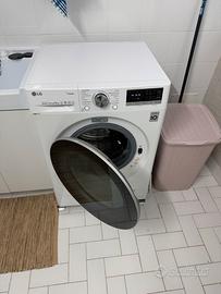 LG 8 kg classe A++ con app Wi-Fi  leggi