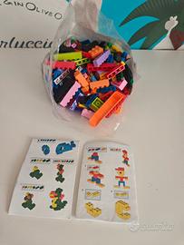 set costruzioni 500 PZ tipo lego nuovo