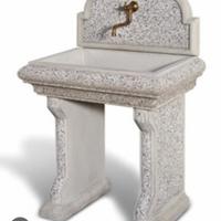 lavandino da giardino rosa