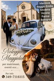Noleggio maggiolino d’epoca