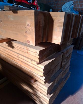 soppalco in legno lamellare