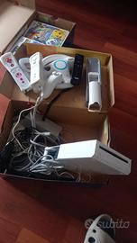 consolle Wii più giochi