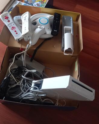 consolle Wii più giochi