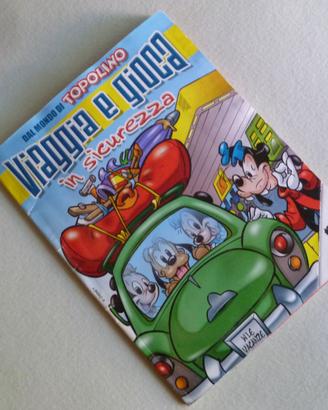 Albo Viaggia e gioca in sicurezza con Topolino