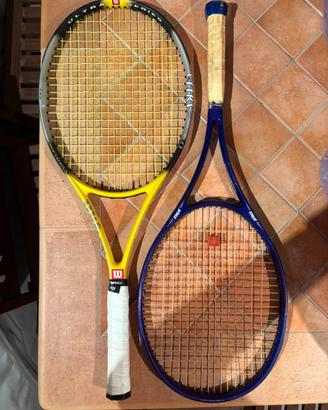 Due racchette da tennis