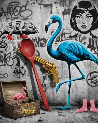 diSToRsiOni - Quadro Moderno Astratto - 60x60