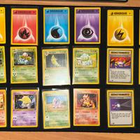 Lotto Set Base Pokèmon 1ª Edizione
