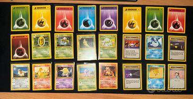Lotto Set Base Pokèmon 1ª Edizione