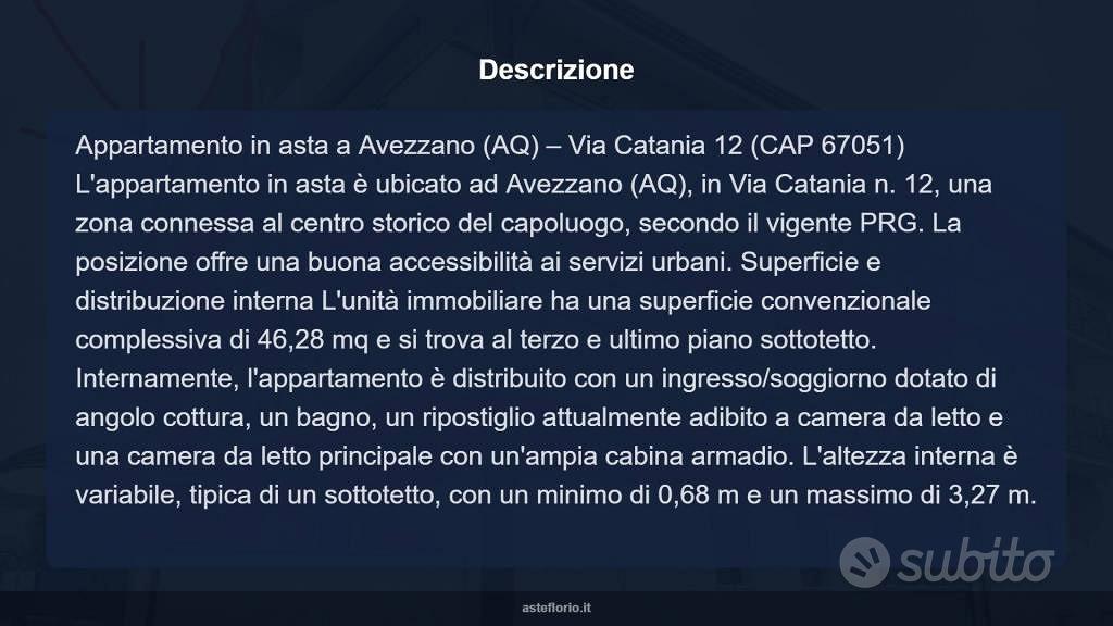 Appartamento – Avezzano, Sant'Andrea, Borgo Via Nuova - Vista 5