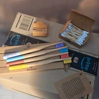 5 Kit Igiene Orale Bamboo - Scorta Plastic Free