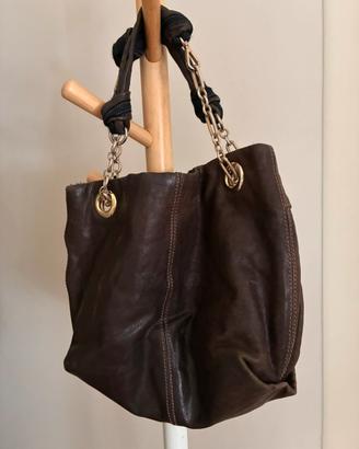 borsa in pelle.