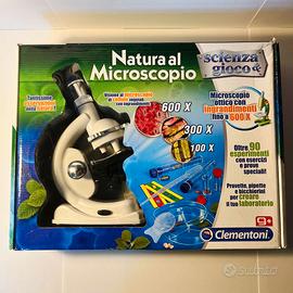 Natura al Microscopio Clementoni +9 anni mai usato