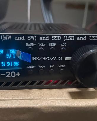 Ricevitore hf +fm 60/108 mhz