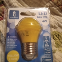 Lampadina Yellow light led