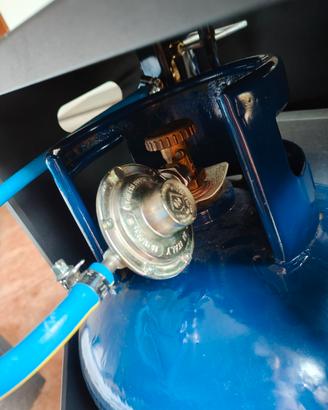 stufa a gas più bombola 