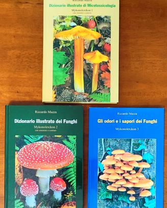 Trilogia Mykonolexikon Mazza - Libri Funghi