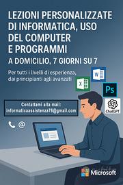 Lezioni informatica Sassuolo