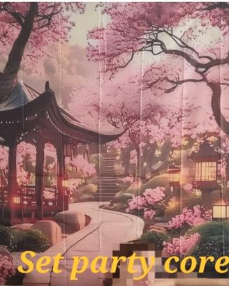 Set per festa a tema Korea
