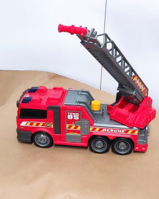 Camion pompieri con luci, suoni e spruzzino acqua