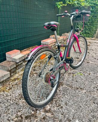 Bicicletta bambina raggio 24