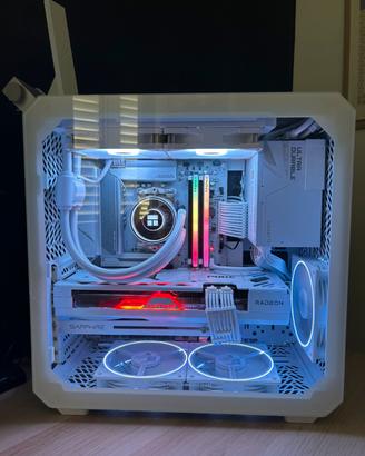PC Gaming White – Ryzen 7 7800X3D| RX 7800 XT 16GB