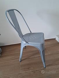 Set 2 sedie tolix grigio