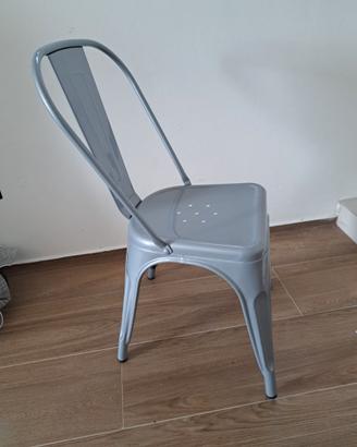 Set 2 sedie tolix grigio