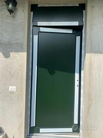Portone pvc verde moderno NUOVO