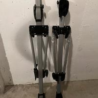 Portabici SUBARU per tetto auto barre